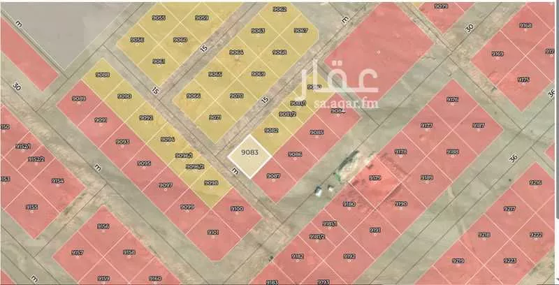 أرض 312 م² في عريض 2