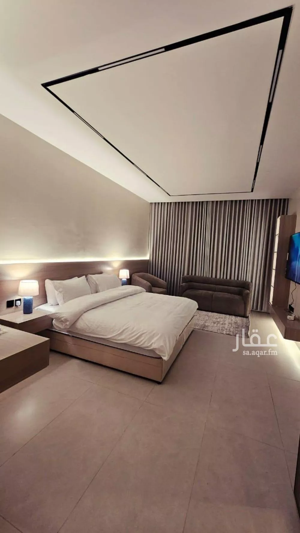 شقة 1 غرف في العقيق 3