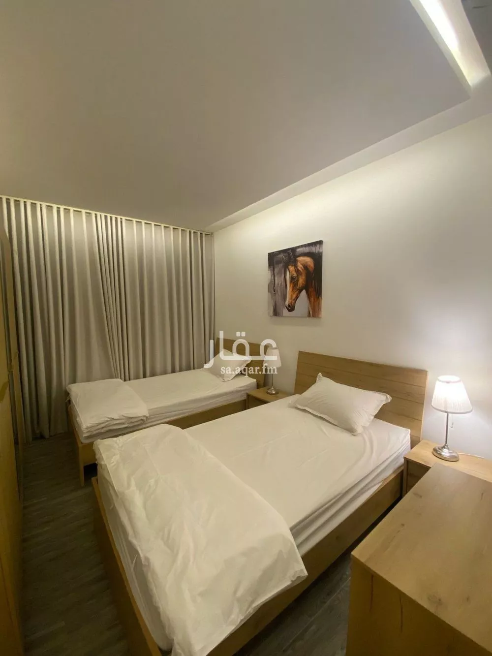 شقة 2 غرف في العقيق 5