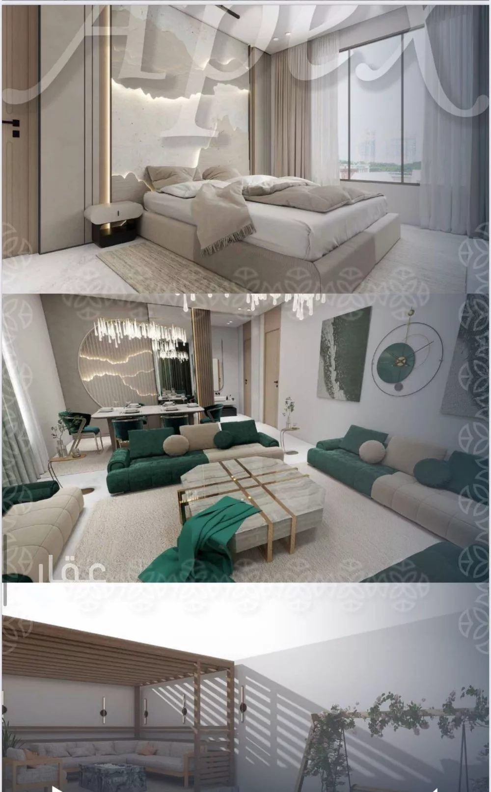 شقة 3 غرف في السلامة 3