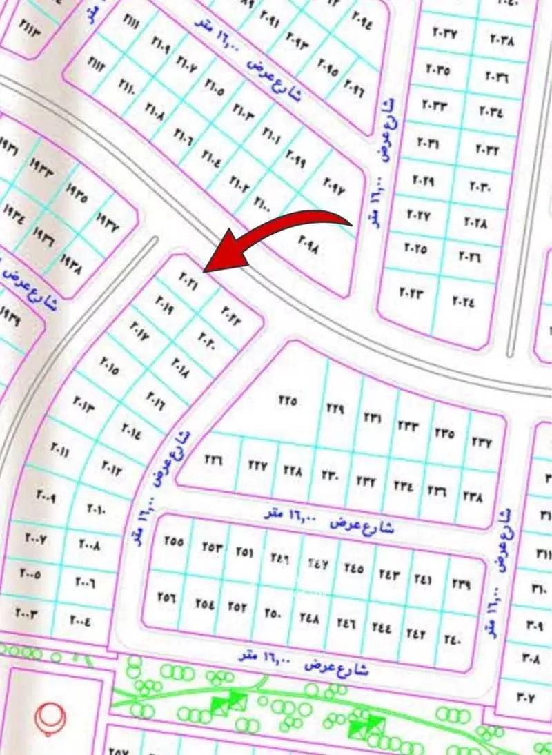 أرض 607 م² في جدة