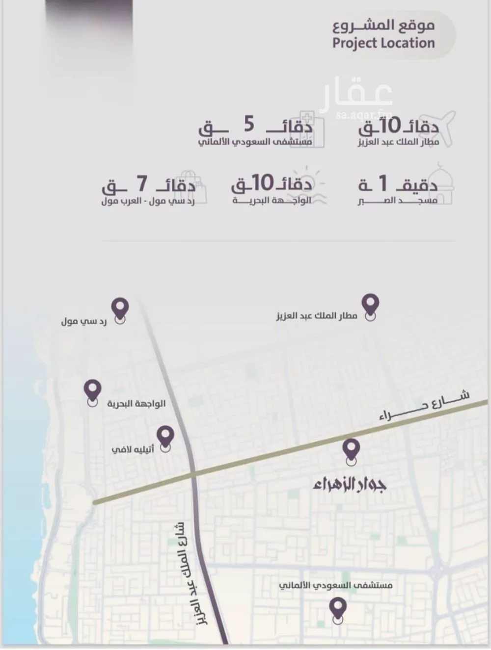 شقة 2 غرف في الزهراء 5