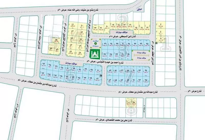 أرض 643 م² في ورقان 2