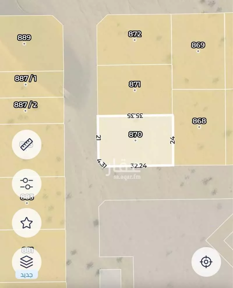 839 sqm land in Jeddah