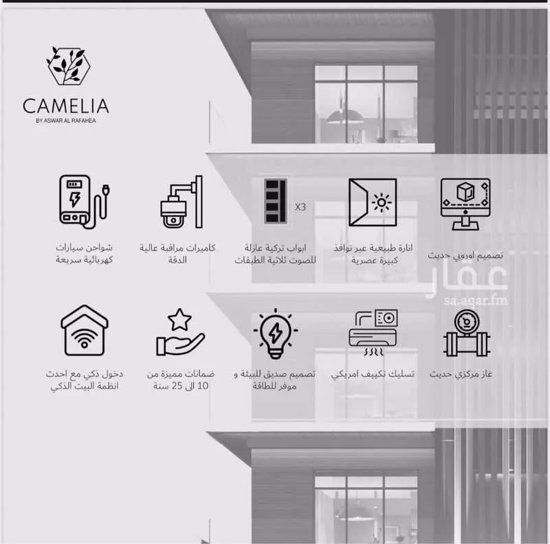 شقة 3 غرف في النعيم 3