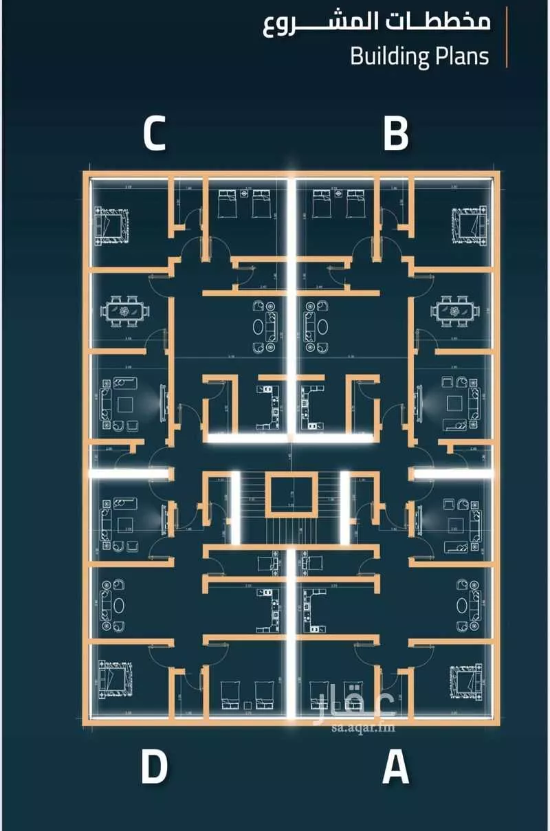 شقة 3 غرف في النزهة 3