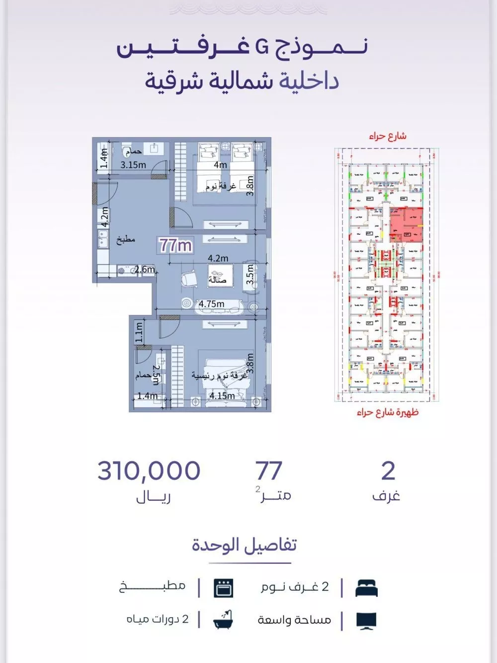 2 bedroom apartment in Al Zahra, Jeddah 4