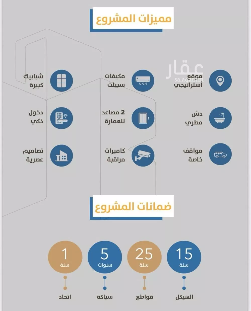 شقة 3 غرف في الصفا 2