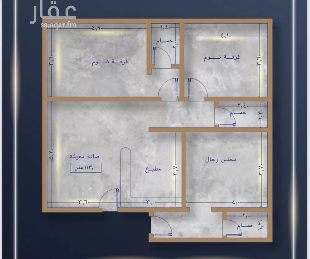 شقة 3 غرف في الصوارى 2