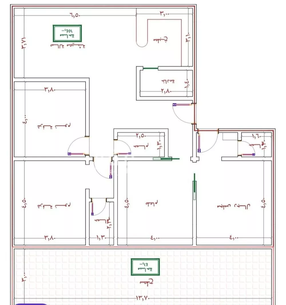 شقة 4 غرف في الصوارى 1