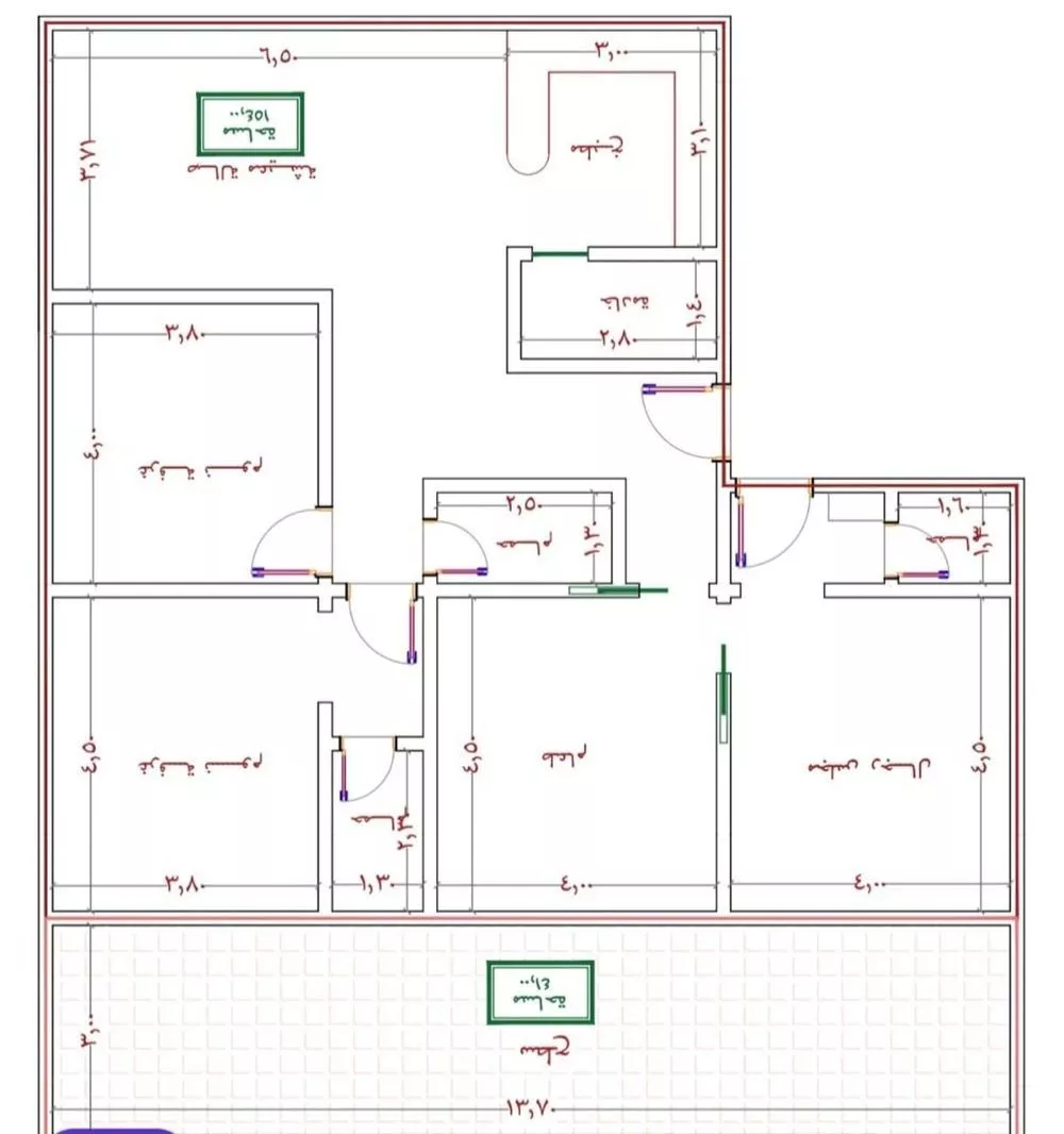 شقة 4 غرف في الصوارى 3