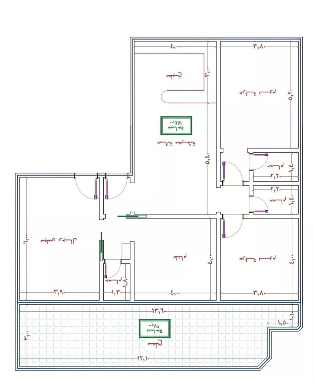 شقة 4 غرف في الصوارى 4