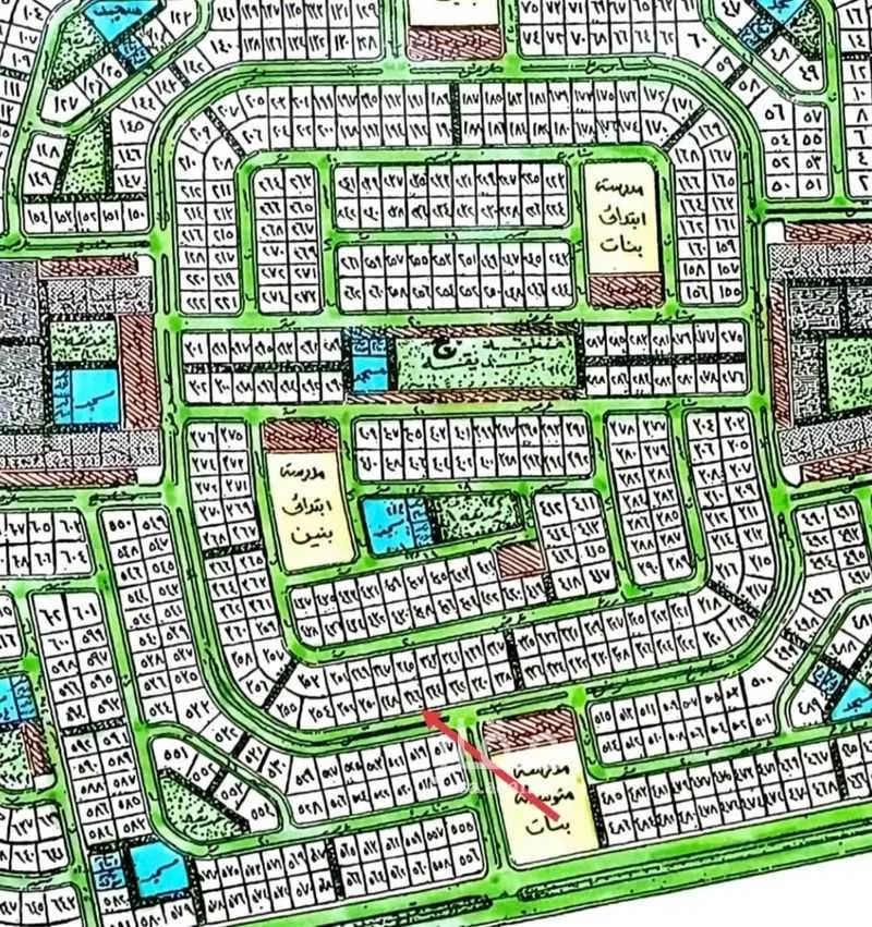 أرض 875 م² في الكوثر