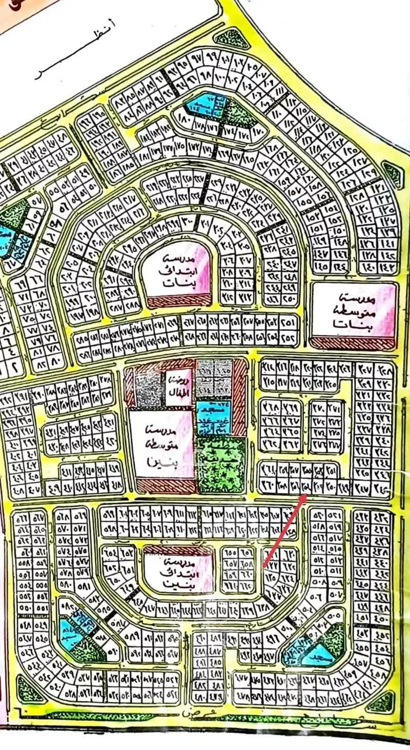 أرض 875 م² في المرجان