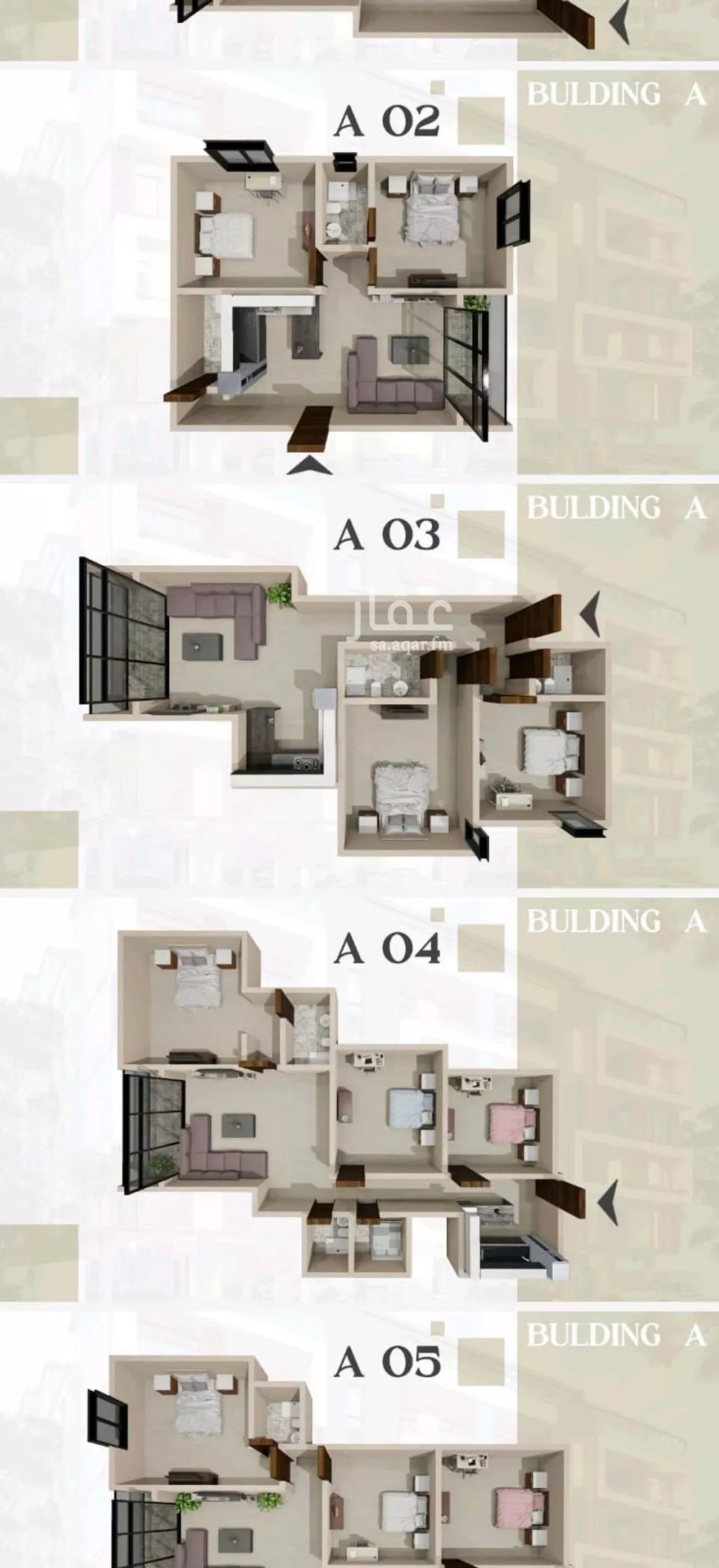 3 bedroom apartment in Al Jawharah