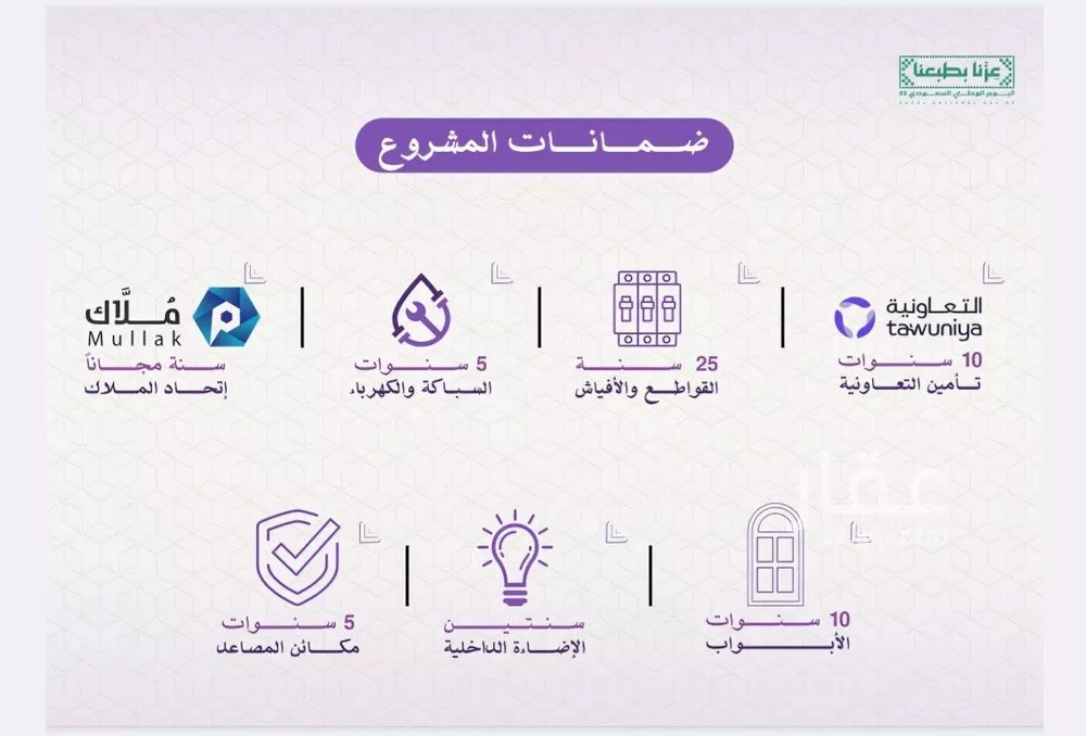 شقة 4 غرف في النعيم 3