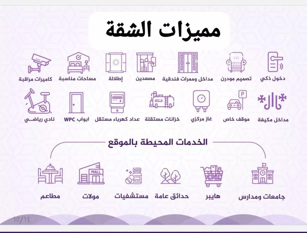 شقة 3 غرف في الفيحاء 5