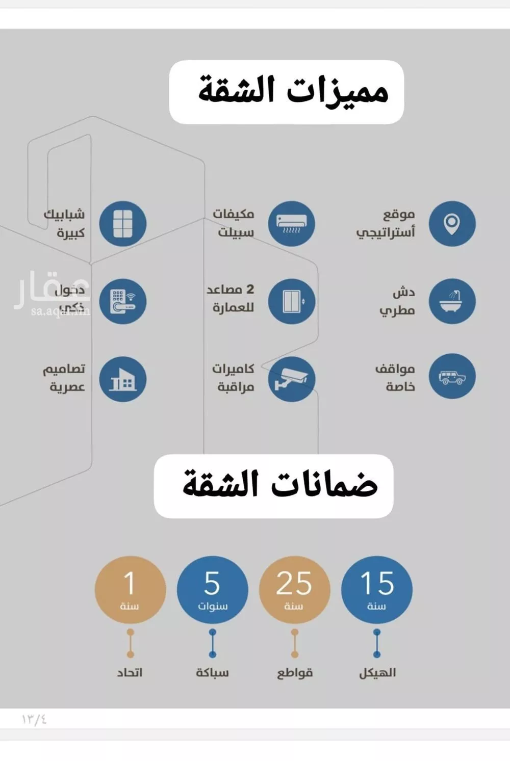 شقة 3 غرف في الصفا 3