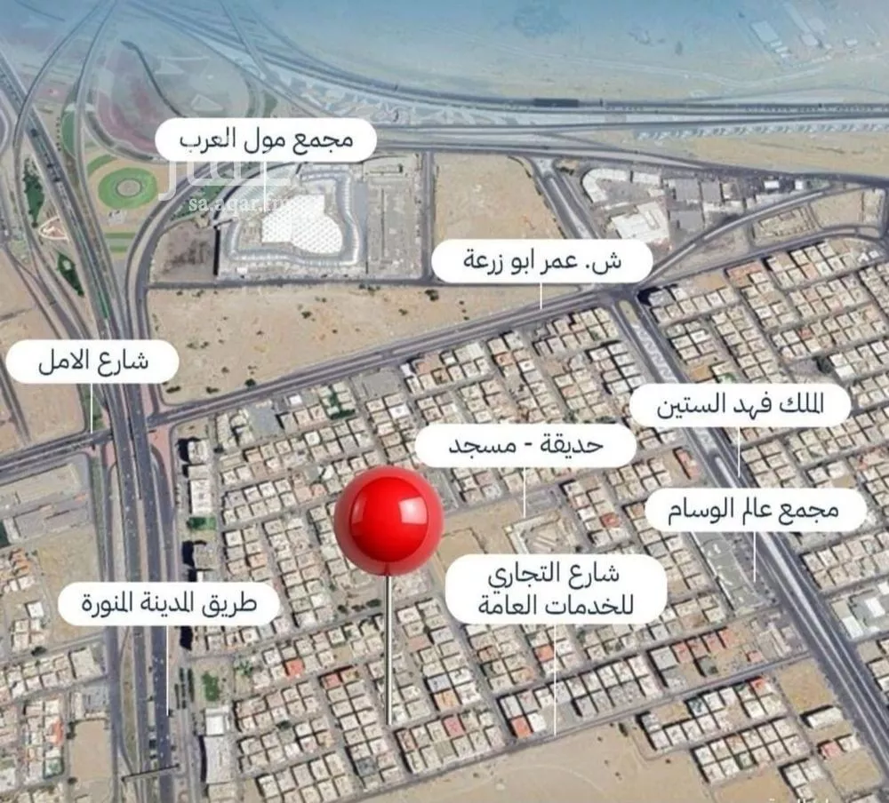 شقة 4 غرف في النزهة 5