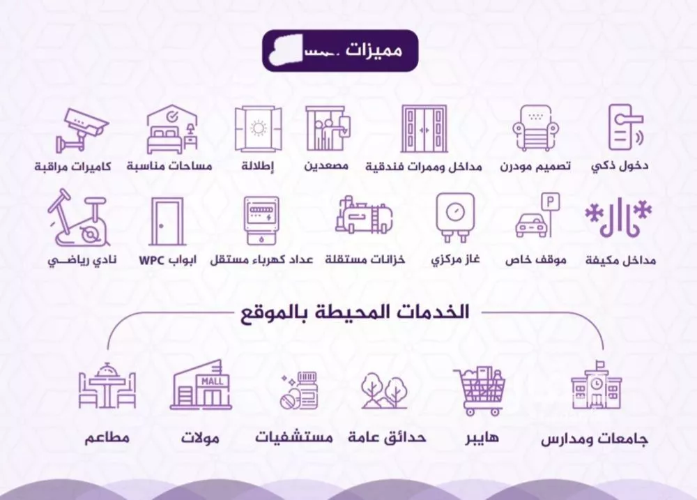 شقة 3 غرف في الفيحاء 3