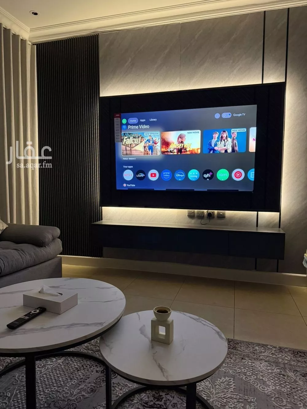 شقة 1 غرف في العقيق 1