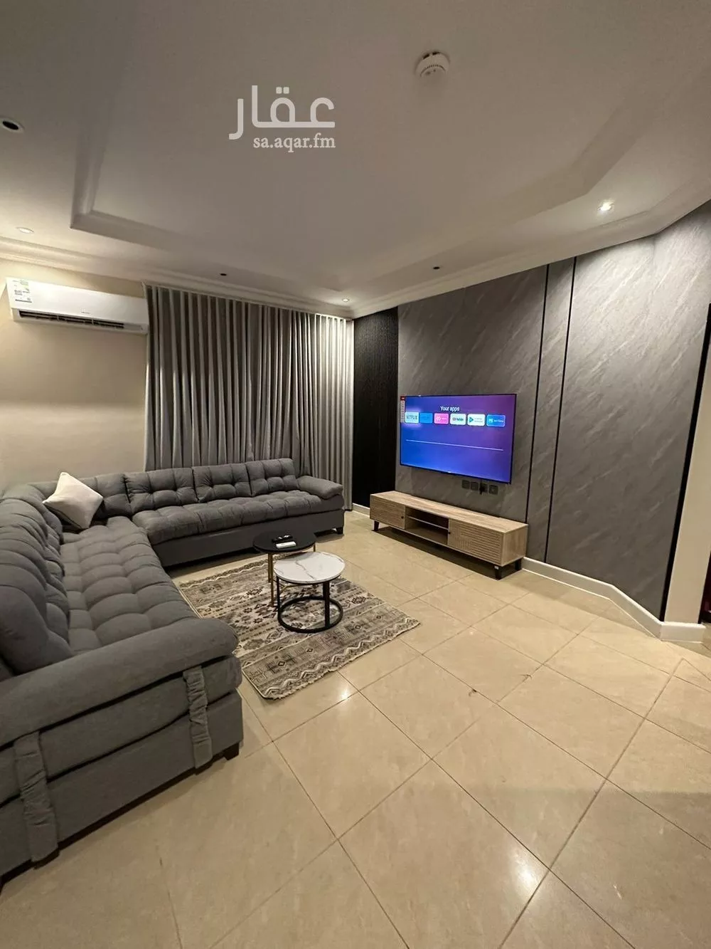 شقة 1 غرف في العقيق 2