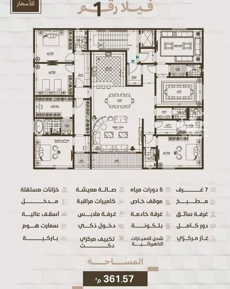 دور 7 غرف في الحمراء 3