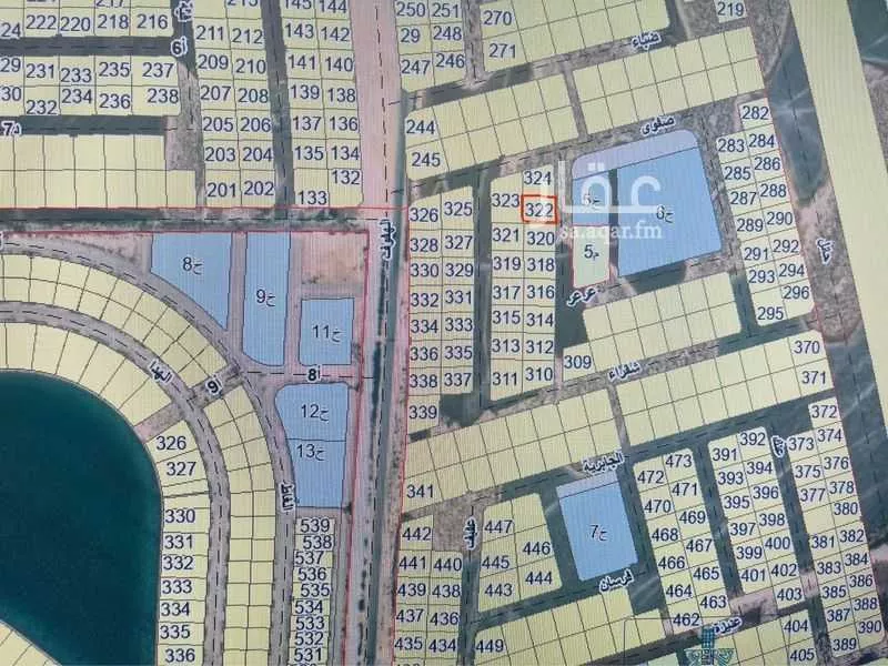 أرض 751 م² في العقيق 2