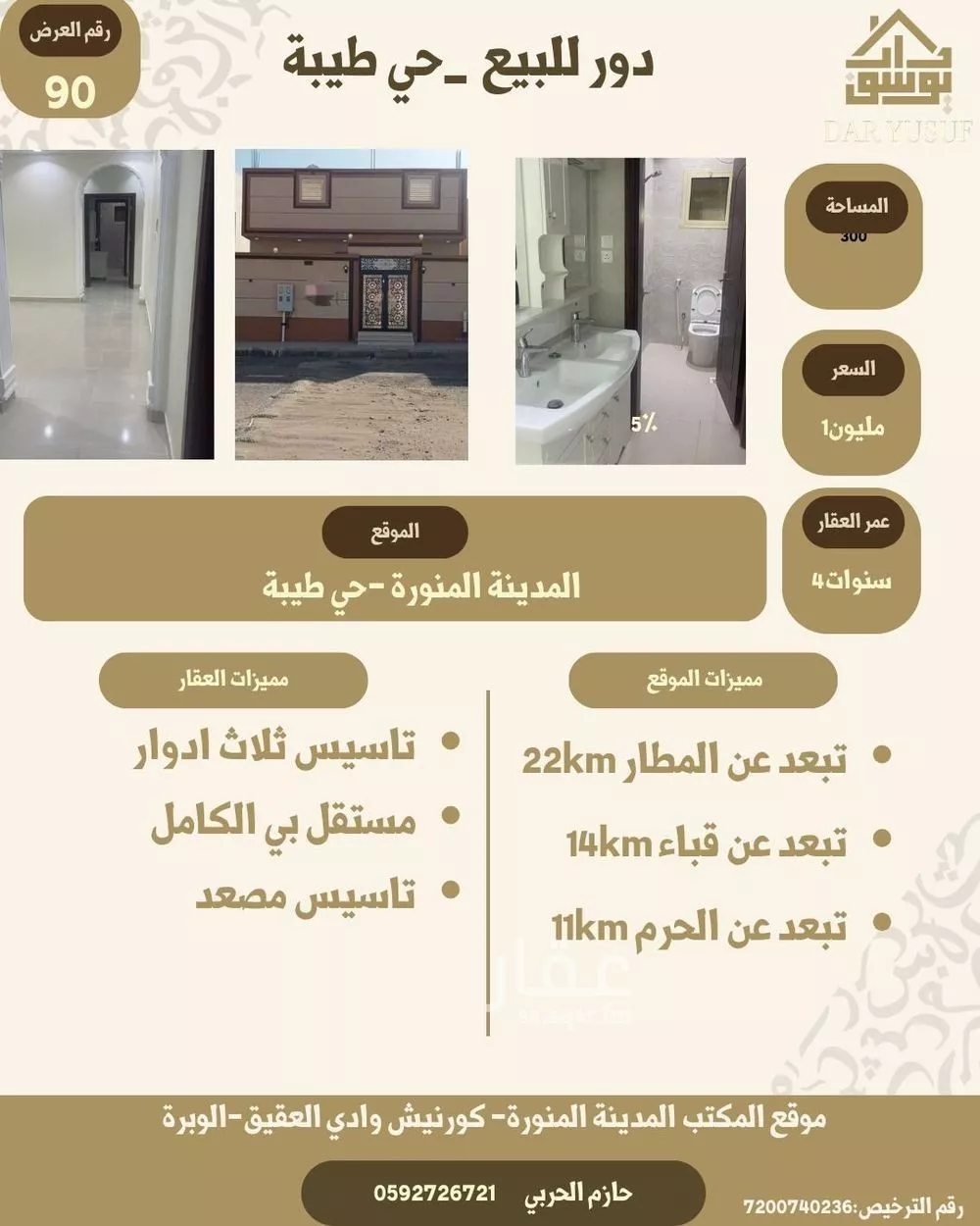 فيلا 7 غرف في قلعة مخيط 1