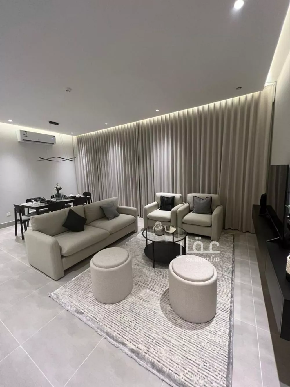 شقة 3 غرف في الملقا 1