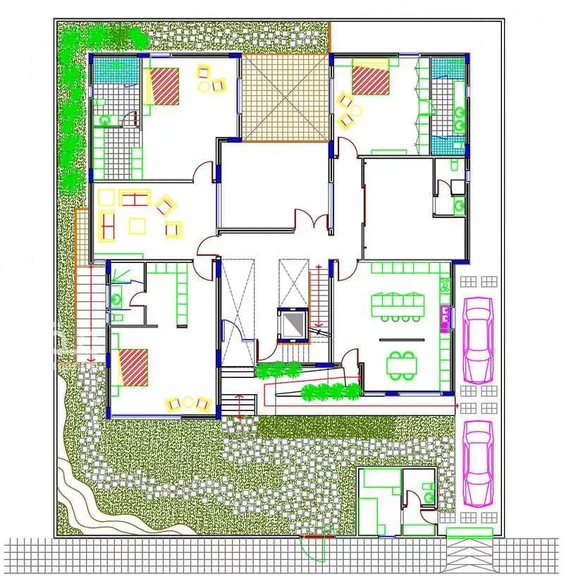 عمارة 780 م² في الحمدانية 5