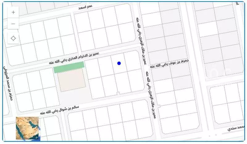 أرض 630 م² في الملك فهد