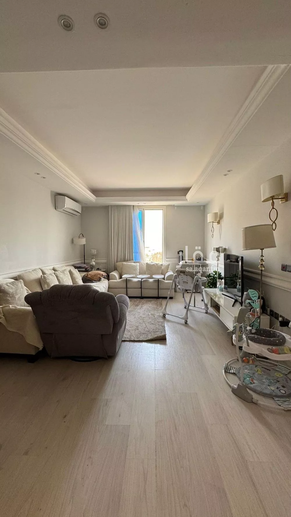 شقة 2 غرف في الملقا 5