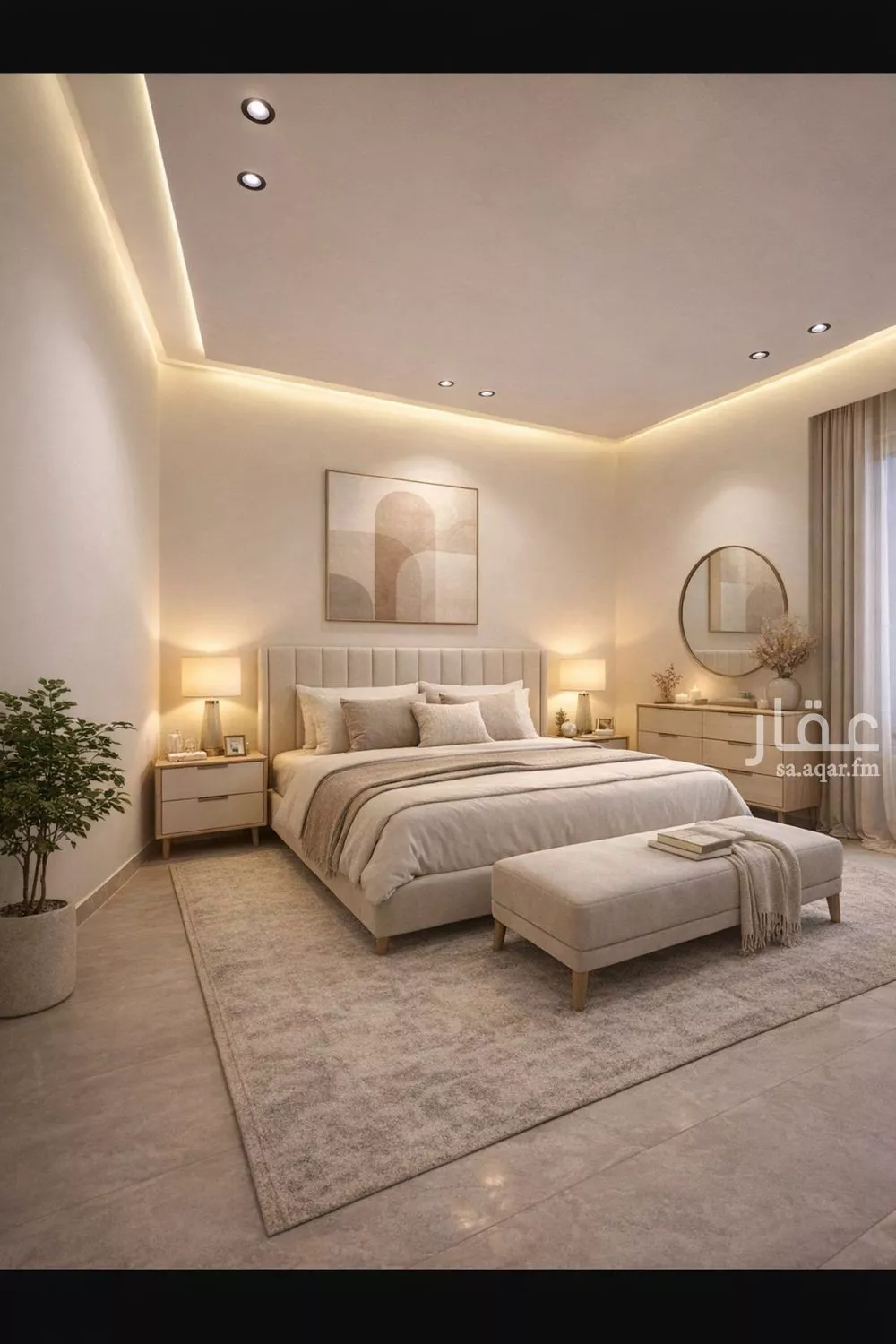 شقة 3 غرف في الحزم 1