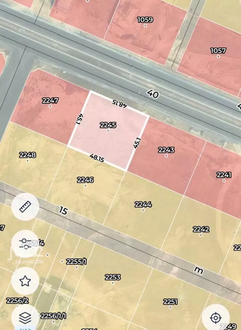 2169 sqm land in Dahiat Namar 3