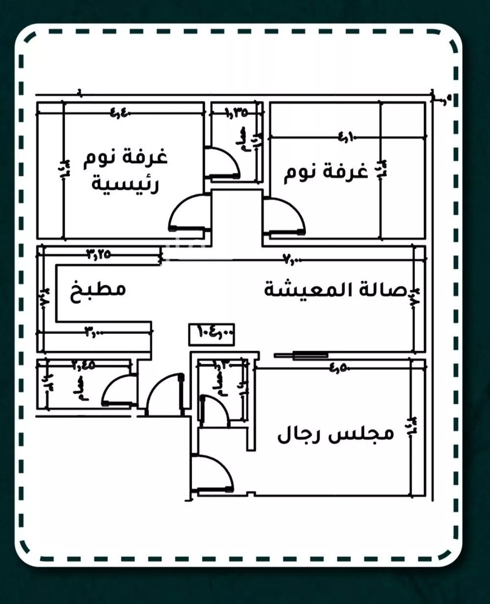 شقة 3 غرف في الروضة