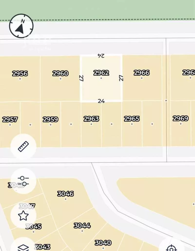 أرض 324 م² في النظيم 3