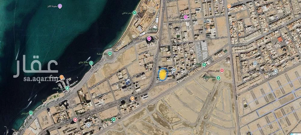 land in Obhur Al Janoubiah, Jeddah