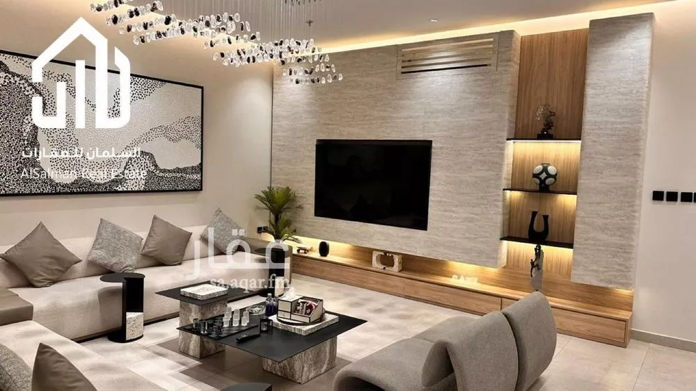 شقة 3 غرف في الملقا 4