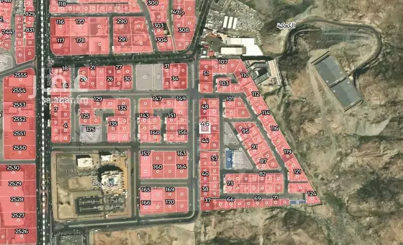 أرض 801 م² في الكعكية 2