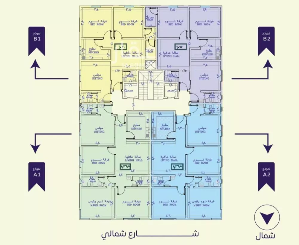 شقة 3 غرف في الصفا 4