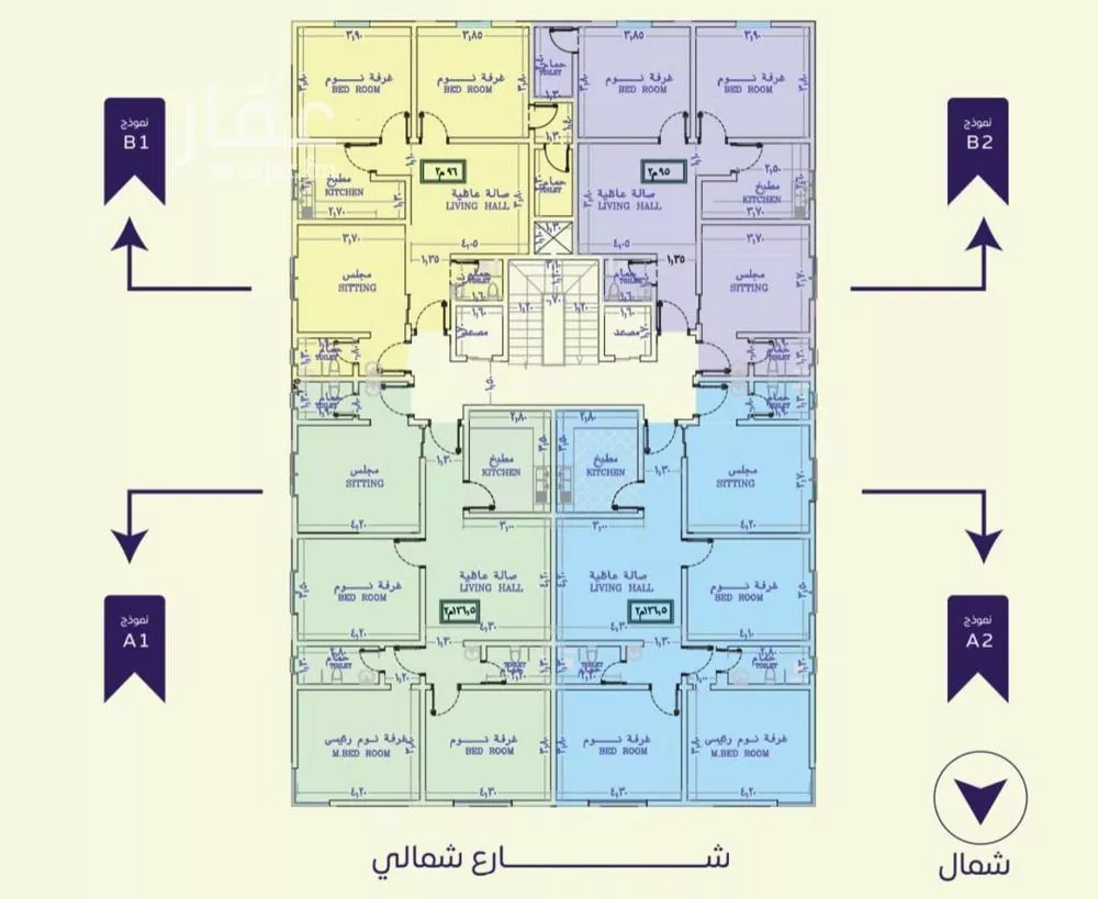 شقة 4 غرف في الصفا 5