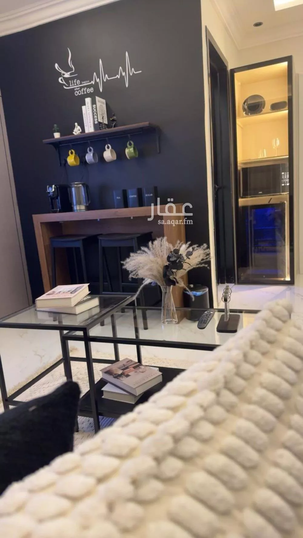 شقة 1 غرف في العقيق 2