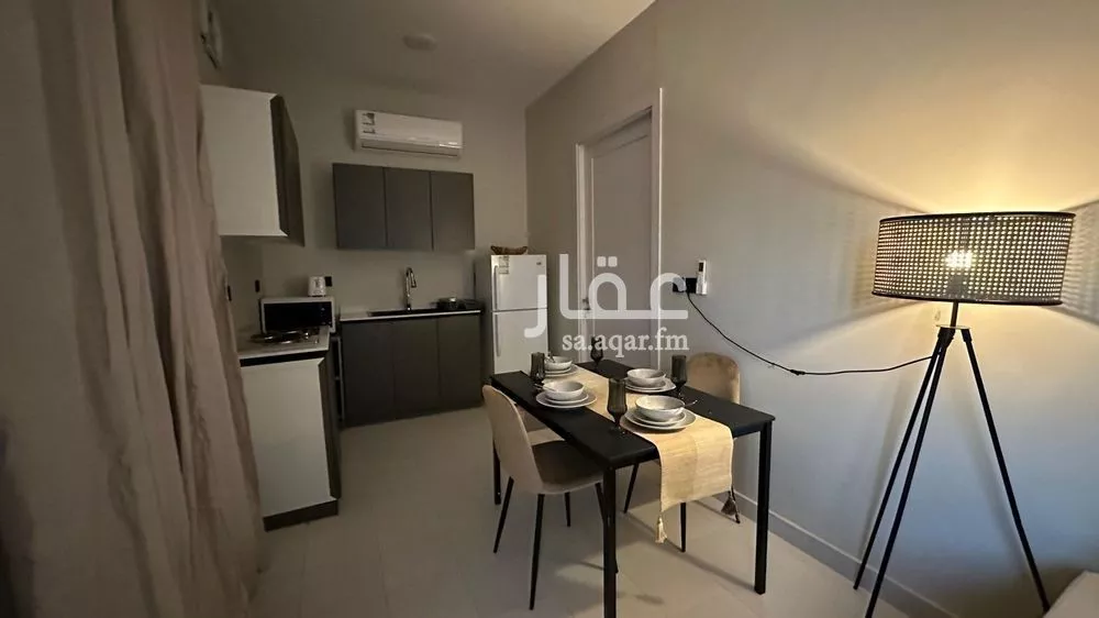 شقة 1 غرف في النرجس 4