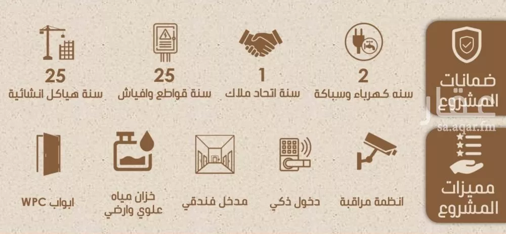 شقة 3 غرف في الريان 4