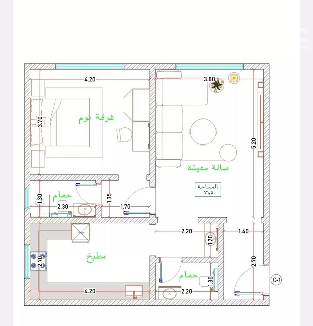 3 bedroom apartment in Al Safa 5