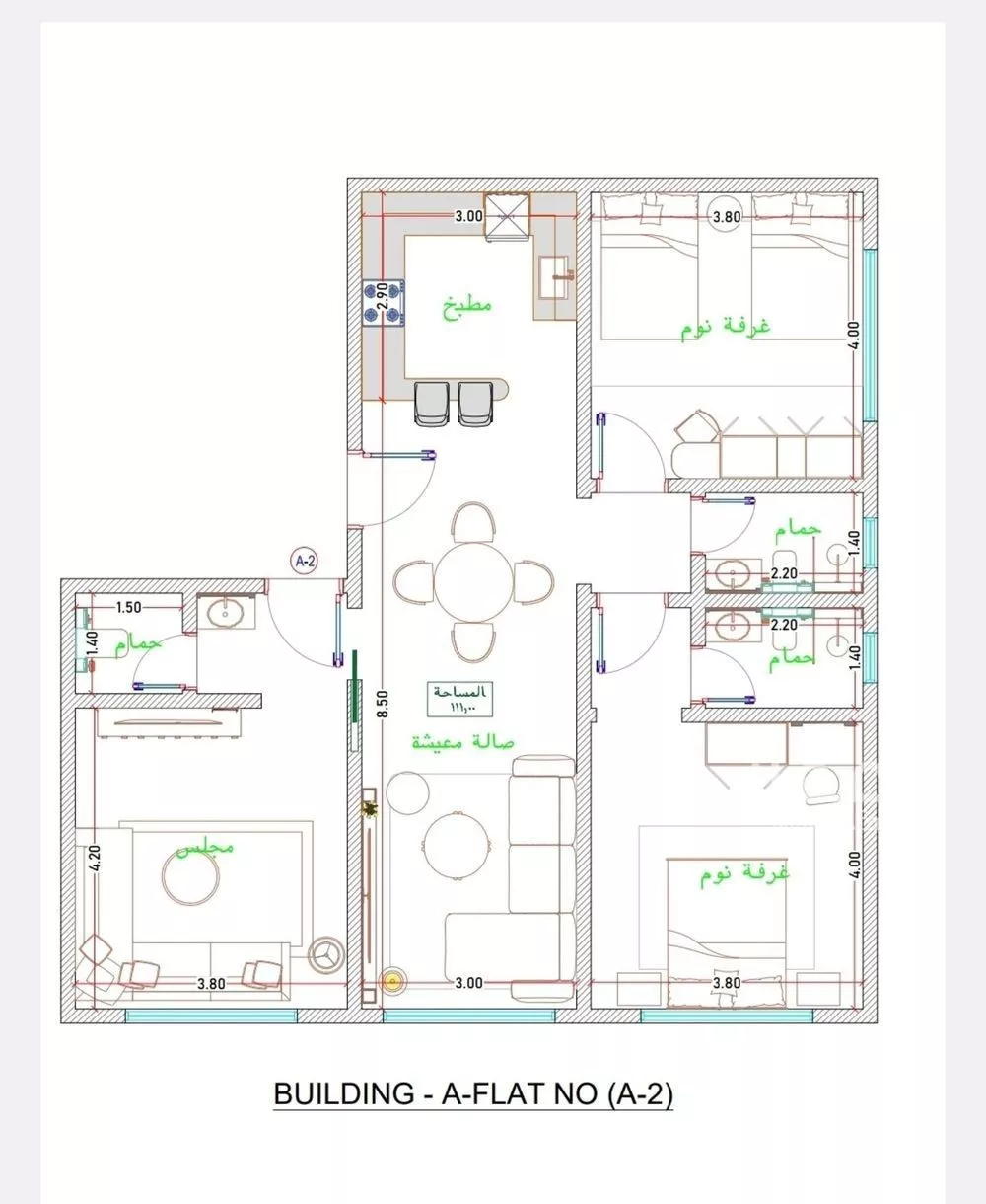 3 bedroom apartment in Al Safa 1