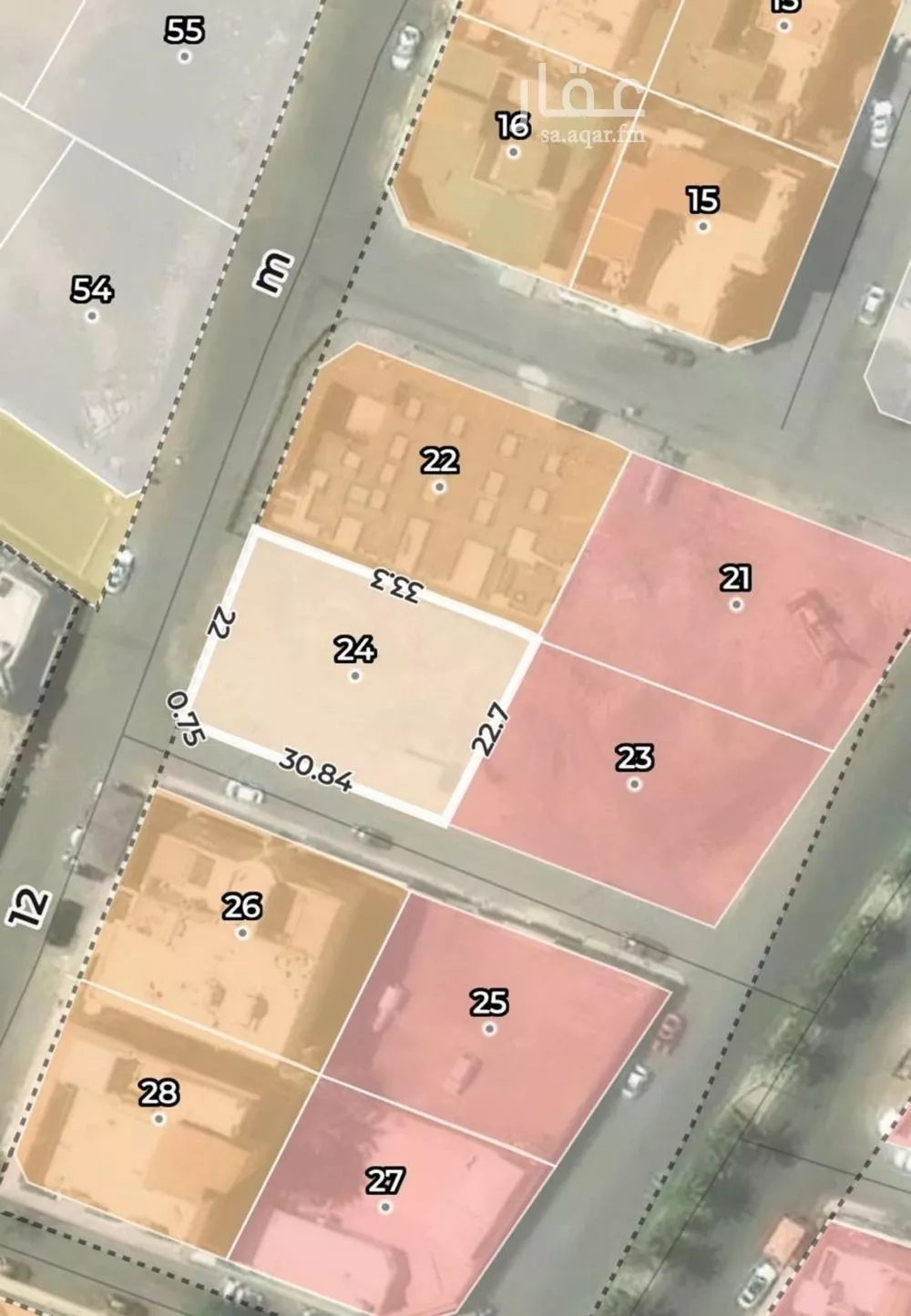 أرض 395 م² في بئر عثمان 2