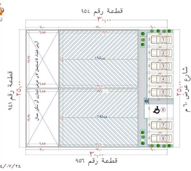 مستودع 750 م² في المصفاة 2