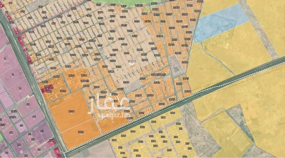 أرض 800 م² في الغنامية 2